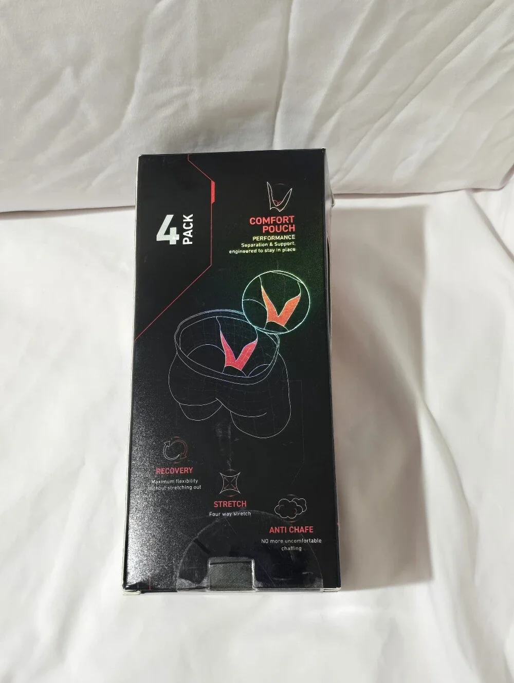 NWT Spyder Men's 3 Pack Comfort Pouch Stretch Boxer Briefs Black Grey Red Blue